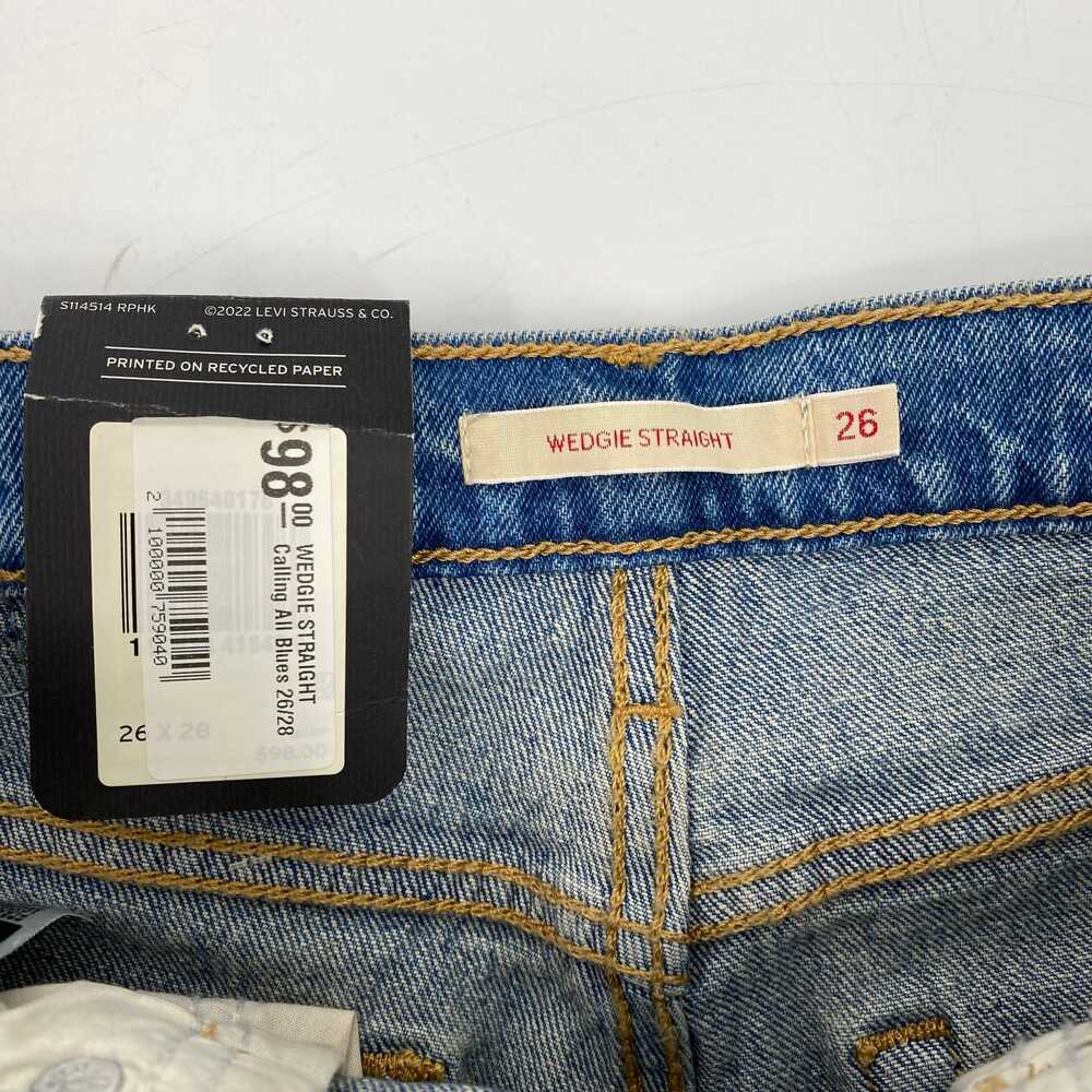 Levi’s Light Wash Wedgie Straight Leg Jeans | Women’s 26 Regular - Picture 3 of 8
